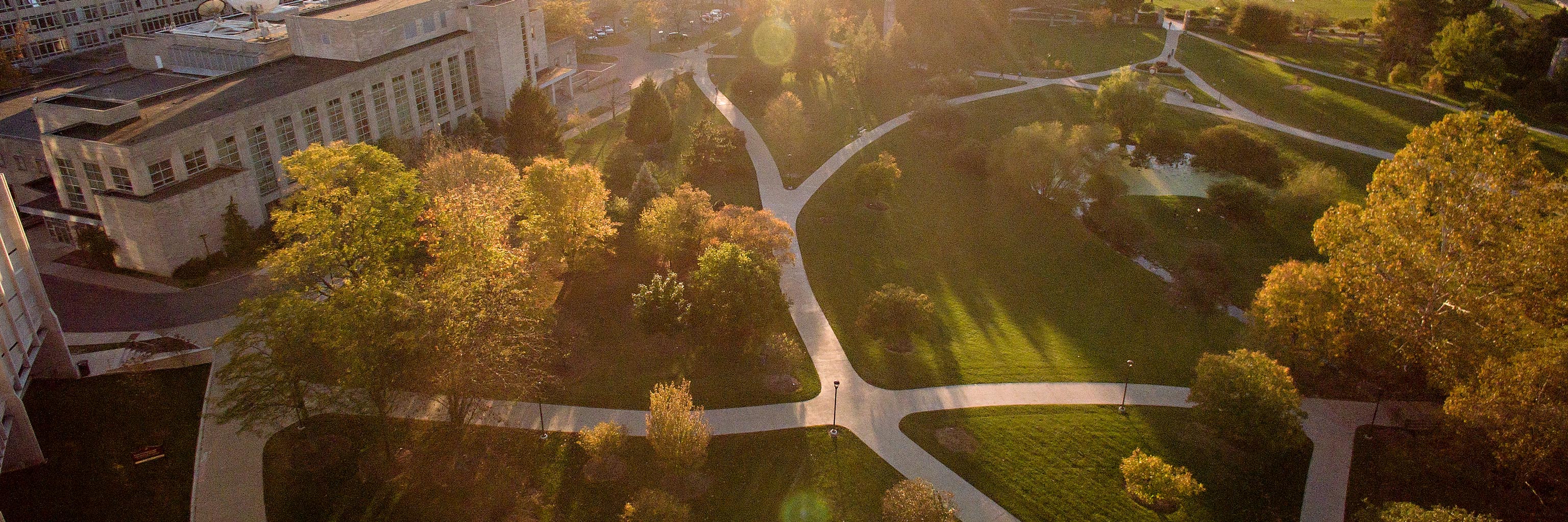 campus walking paths